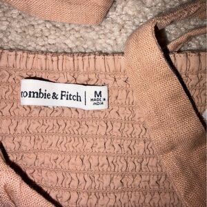 Abercrombie & Fitch Beige Textured Garment